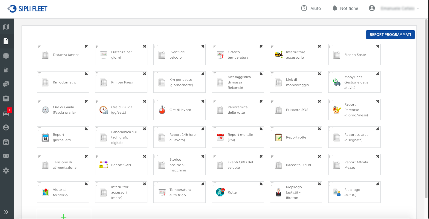 screenshot of SIPLI FLEET